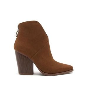 NEW Qupid | Women’s Slay-15A Maple Suede Booties
